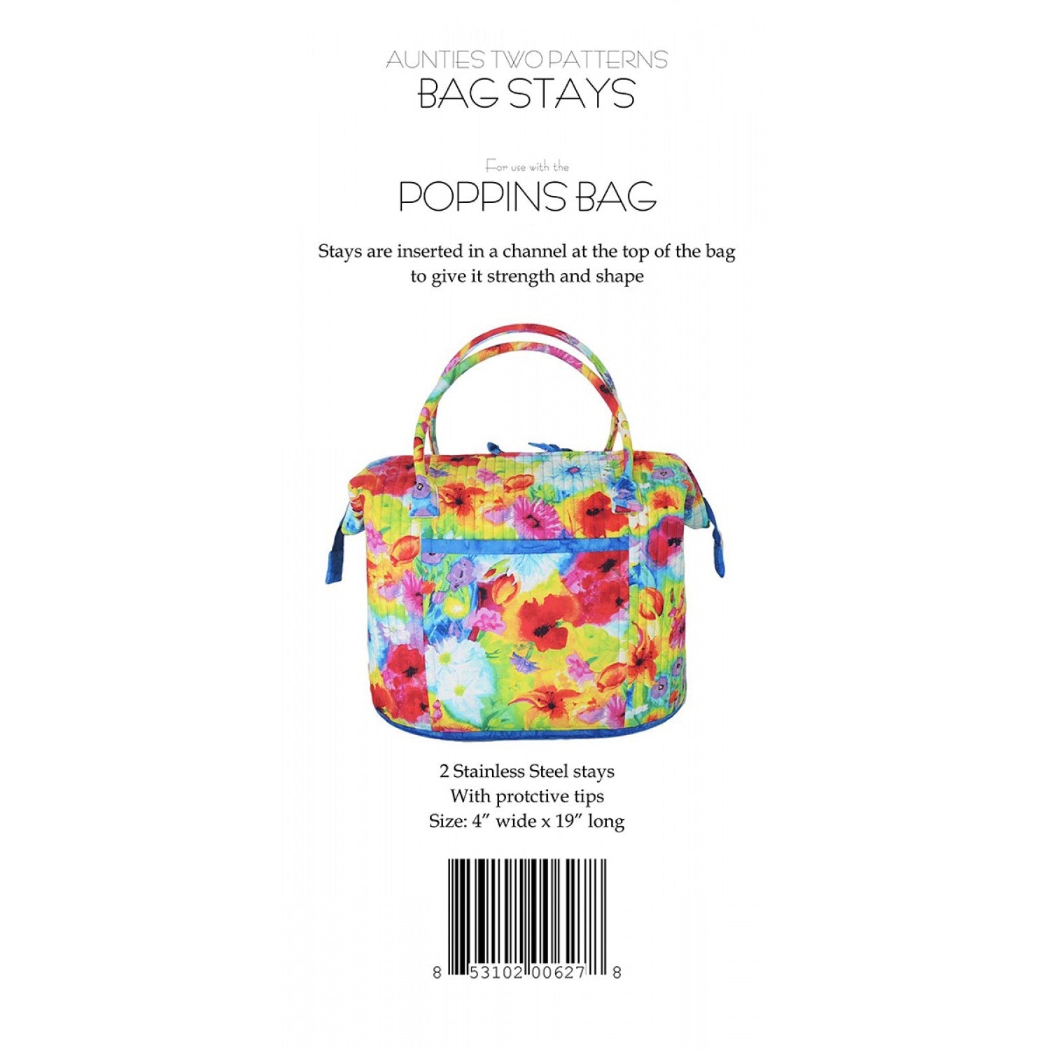 Aunties Two - Stays Only for Poppins Bag - Large AT-627 Stays