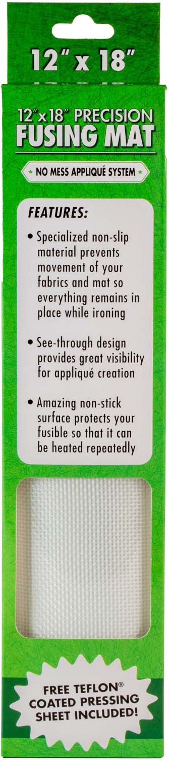 12 x 18 Precision Fusing Mat-Free Teflon Coated Pressing Sheet Included-No