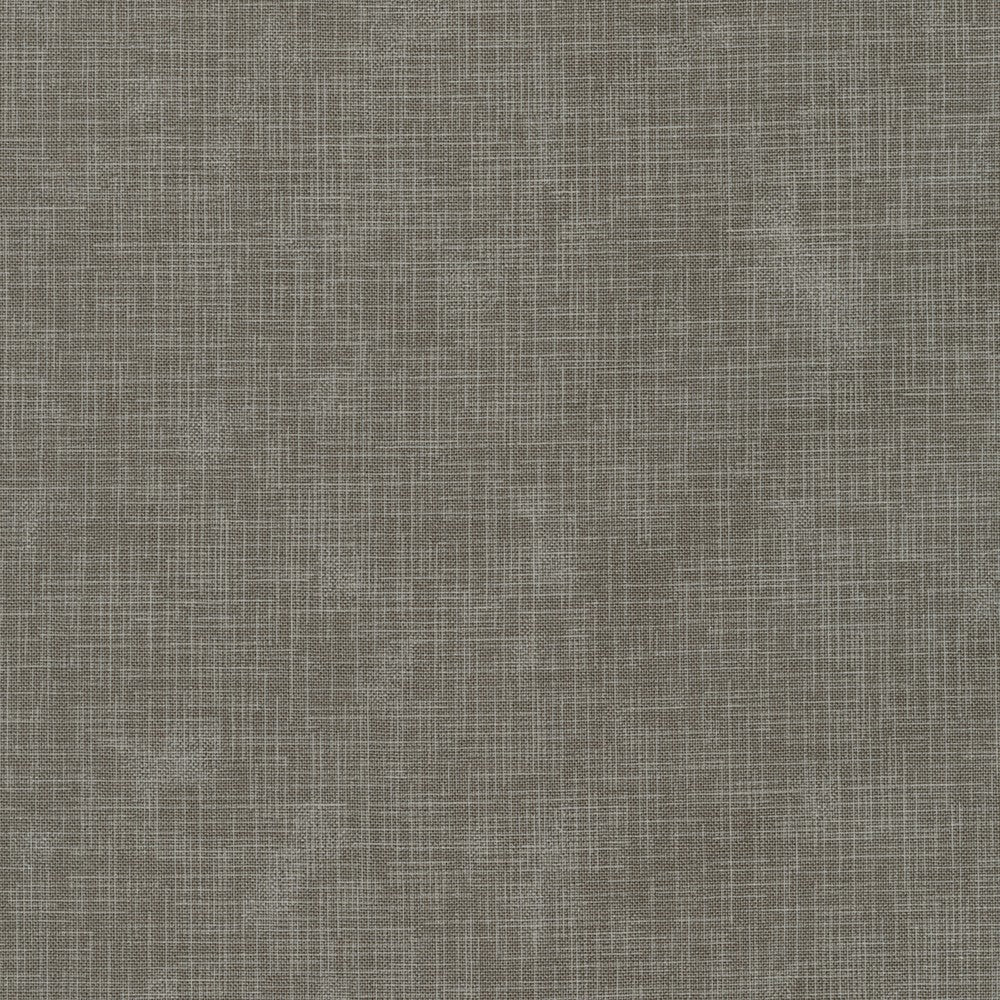 Quilter's Linen - StoneLinen texture marks on taup/grey