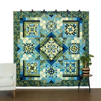 Radiant Meadow Quilt Kit - 106 x 106