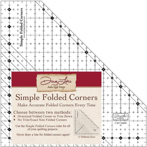 Simple Folded Corners Ruler - by Doug Leko Antler Designs