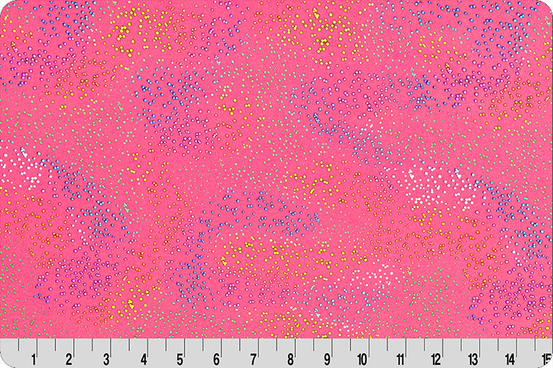 SFI - Cuddle 3 - Sparkle Glitter - Fuschia - bright pink with multi-colored glit