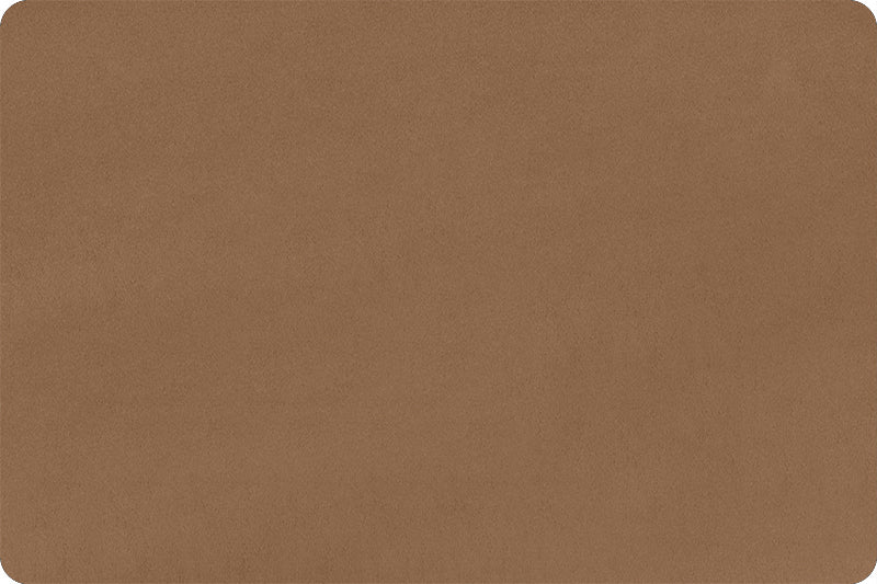 Extra Wide Solid Cuddle- Cocoa, milky brown 88/90" wide 100% polyester
