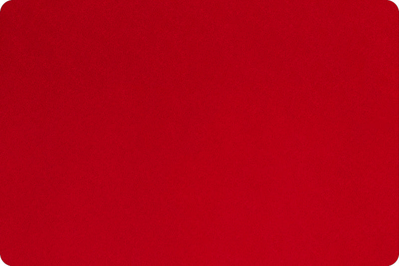 Extra Wide Solid Cuddle - Cardinal red 88/90" From Shannon Fabrics