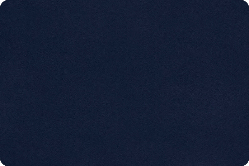 Extra Wide Solid Cuddle - Ink - Navy blue 88/90" 100% polyester