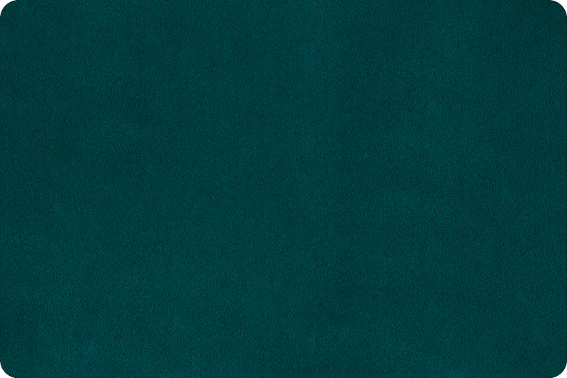 Extra Wide Solid Cuddle - Mallard  -dark teal 88/90" - 100% polyester