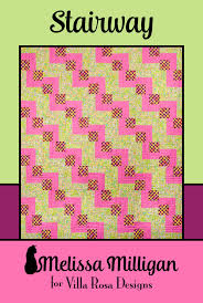 Stairway - 49 x 56 by Melissa Milligan for Villa Rosa Designs