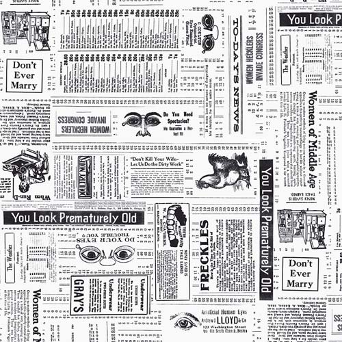 Noble Menagerie - Retro Famer's Almanac Ads - Black on white - by Timna