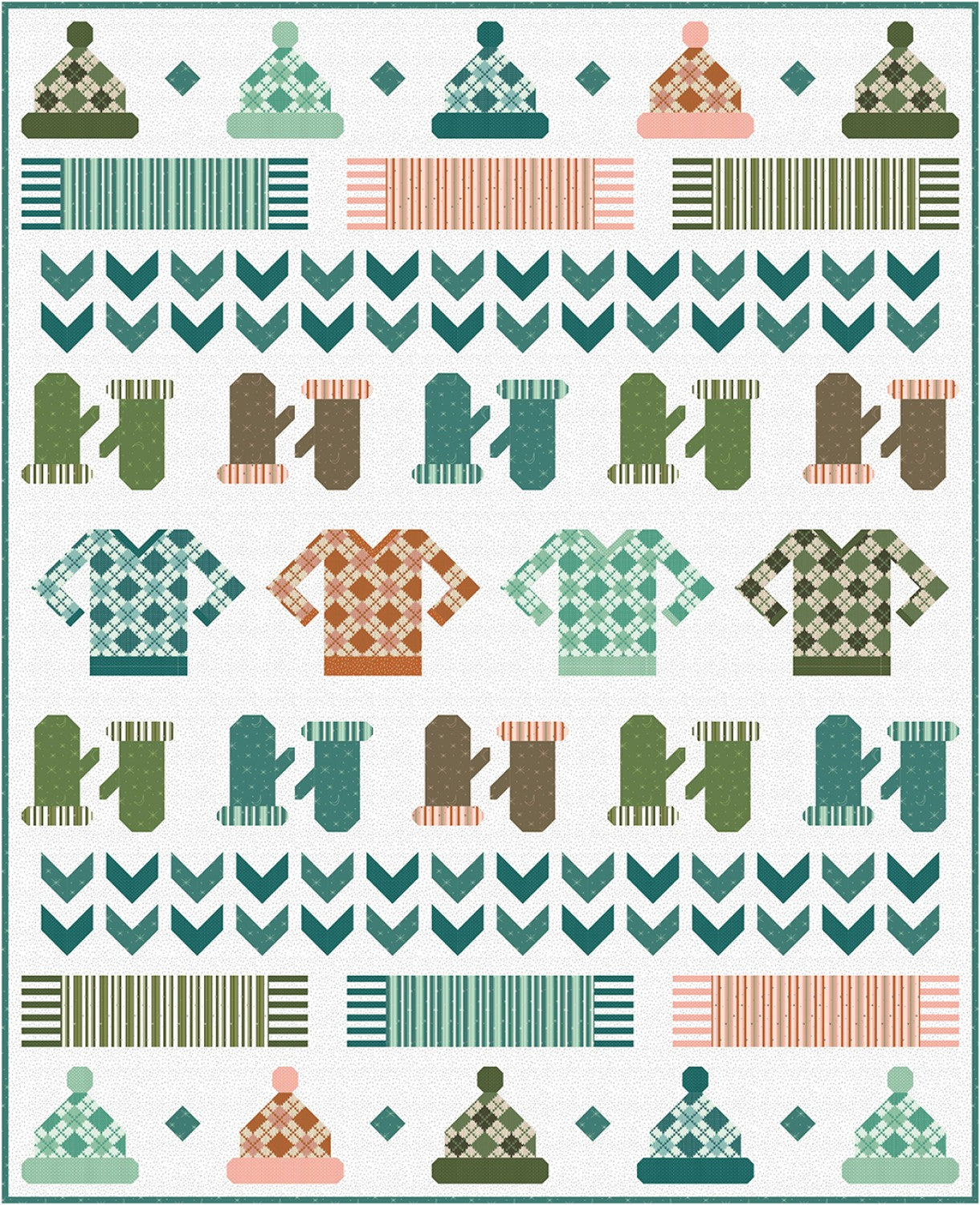 Sweater Season Quilt Pattern #250