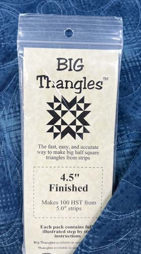 BIG Thangles 4.5" Finished Half-square Triangles