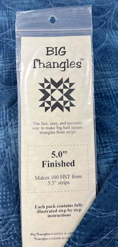 BIG Thangles 5" - Makes 100HST from 5.5in. strips