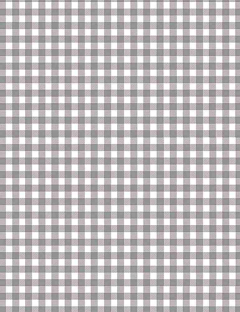O come let us adore him -Check - Cream, slate grey