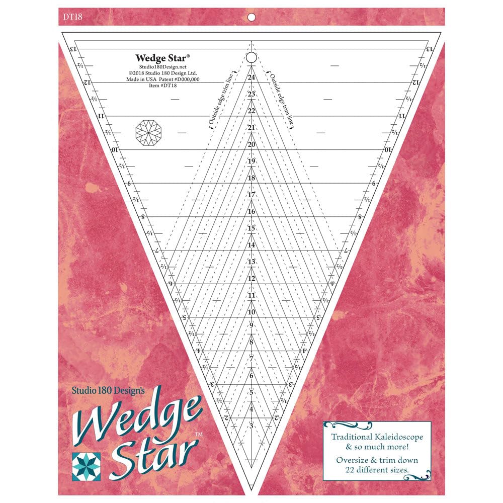 Wedge Star - Traditional Kaleidoscope & so much more by Studio 180 Designs