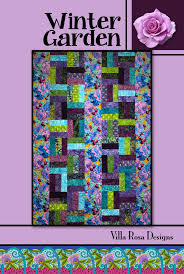 Winter Garden - 2.5 strips & background by Villa Rosa Designs