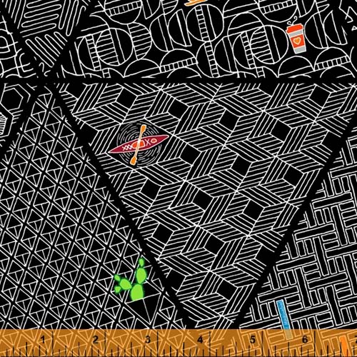 Favorite Things - FavoriteThings -  Black - geometric triangles  (GJ)