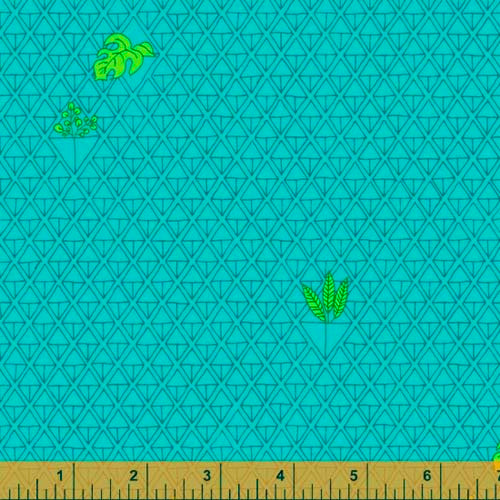 Favorite Things - House of Plants - Waterfall - plants on geometrics (GJ)