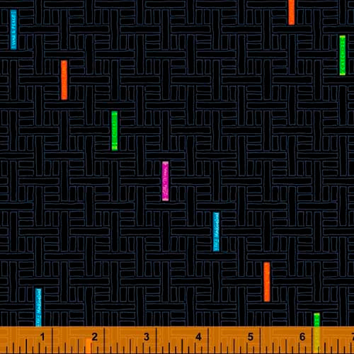 Favorite Things - Books - Black - colored books with blue geometrics (GJ)